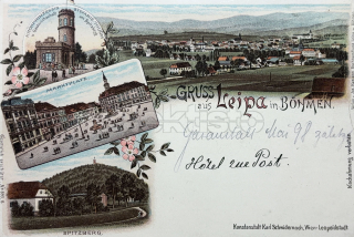 500 Kč CL Pohlednice Česká Lípa, CZE145806