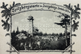420 Kč JN Pohlednice Albrechtice v Jizerských horách-Tanvaldský Špičák ROZHLEDNY, CZE145810