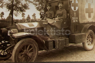650 Kč GEN Pohlednice AUTOMOBILY SANITKY, GEN130410