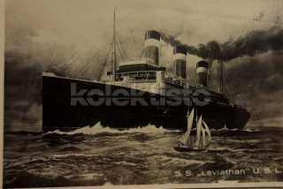300 Kč GEN Pohlednice LODĚ OSOBNÍ A NÁKLADNÍ, GEN131137
