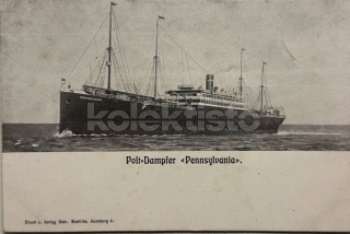 400 Kč GEN Pohlednice LODĚ OSOBNÍ A NÁKLADNÍ, GEN131334