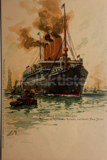600 Kč GEN Pohlednice LODĚ OSOBNÍ A NÁKLADNÍ, GEN131775
