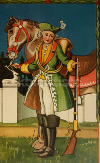 300 Kč GEN Pohlednice MYSLIVOST MALOVANÉ, GEN138224
