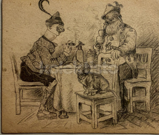300 Kč GEN Pohlednice MYSLIVOST MALOVANÉ, GEN138242