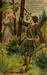 500 Kč GEN Pohlednice MYSLIVOST MALOVANÉ, GEN138274