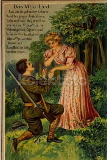500 Kč GEN Pohlednice MYSLIVOST MALOVANÉ, GEN138279