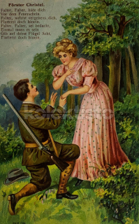 500 Kč GEN Pohlednice MYSLIVOST MALOVANÉ, GEN138280