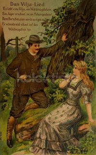 500 Kč GEN Pohlednice MYSLIVOST MALOVANÉ, GEN138282