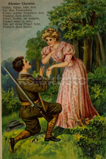 500 Kč GEN Pohlednice MYSLIVOST MALOVANÉ, GEN138284