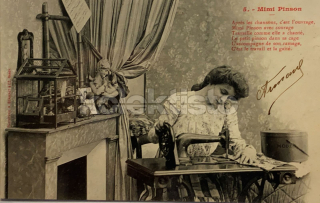 300 Kč GEN Pohlednice Šití, GEN138546
