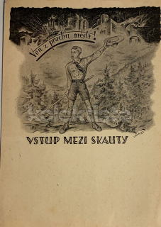 350 Kč GEN Pohlednice SKAUTI, GEN138655
