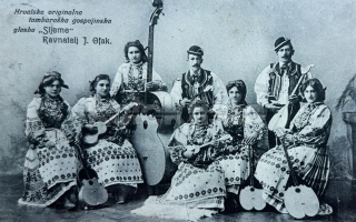 350 Kč GEN Pohlednice TAMBURAŠI, GEN139018