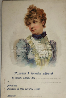 300 Kč GEN Pohlednice TANEC, GEN139026
