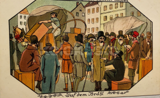 550 Kč GEN Pohlednice ŽIDOVSKÉ malované, GEN139292