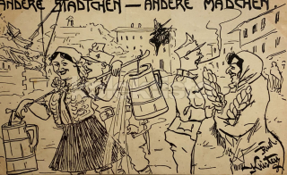 700 Kč GEN Pohlednice ŽIDOVSKÉ malované, GEN139308