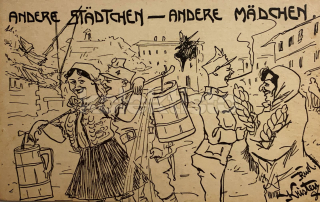 700 Kč GEN Pohlednice ŽIDOVSKÉ malované, GEN139312