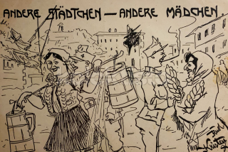 700 Kč GEN Pohlednice ŽIDOVSKÉ malované, GEN139313