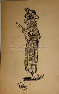1050 Kč GEN Pohlednice ŽIDOVSKÉ malované, GEN139331