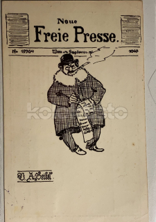 1120 Kč GEN Pohlednice ŽIDOVSKÉ malované, GEN139337