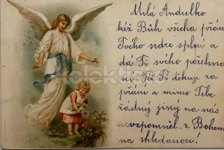 200 Kč GEN Pohlednice ANDĚLÉ, GEN139487