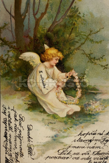 300 Kč GEN Pohlednice ANDĚLÉ, GEN139654