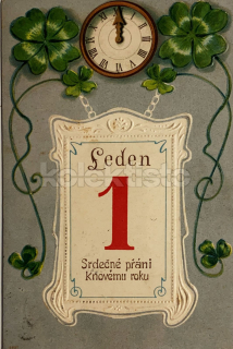 100 Kč GEN Pohlednice NOVÝ ROK, GEN139873