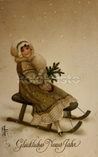 100 Kč GEN Pohlednice NOVÝ ROK, GEN139880