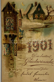 150 Kč GEN Pohlednice NOVÝ ROK, GEN139893