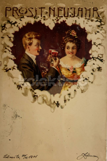 150 Kč GEN Pohlednice NOVÝ ROK, GEN139907