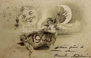 150 Kč GEN Pohlednice NOVÝ ROK, GEN139916