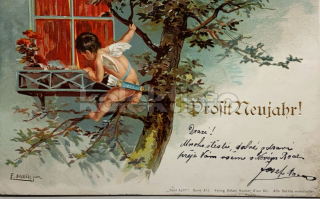 200 Kč GEN Pohlednice NOVÝ ROK, GEN139945