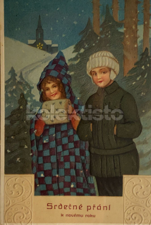 200 Kč GEN Pohlednice NOVÝ ROK, GEN139946