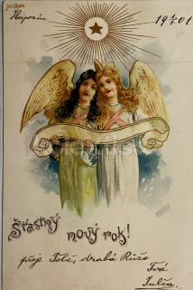 300 Kč GEN Pohlednice NOVÝ ROK, GEN140015