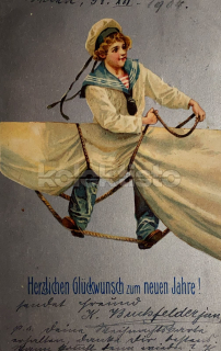 300 Kč GEN Pohlednice NOVÝ ROK, GEN140035