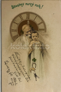 300 Kč GEN Pohlednice NOVÝ ROK, GEN140066