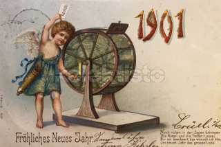 250 Kč GEN Pohlednice PŘÁNÍ PENÍZE, NOVÝ ROK, GEN140206