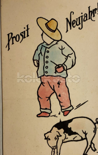200 Kč GEN Pohlednice PRASÁTKA, GEN140222