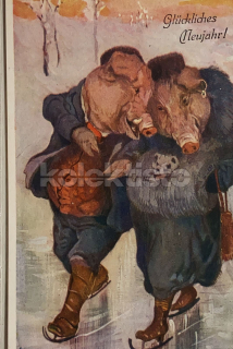 400 Kč GEN Pohlednice PRASÁTKA, GEN140264