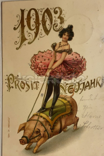 600 Kč GEN Pohlednice PRASÁTKA, GEN140274