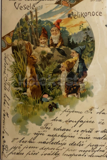550 Kč GEN Pohlednice TRPASLÍCI, GEN140314