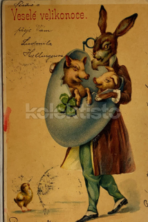 200 Kč GEN Pohlednice VELIKONOCE, GEN140389