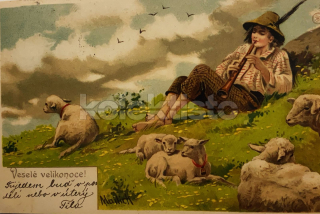 300 Kč GEN Pohlednice VELIKONOCE, GEN140499