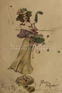 100 Kč GEN Pohlednice VÁNOCE, GEN140570