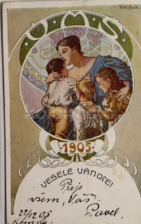 200 Kč GEN Pohlednice VÁNOCE, GEN140665