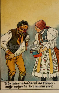 300 Kč GEN Pohlednice VÁNOCE, GEN140769