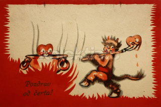 300 Kč GEN Pohlednice ČERTI, GEN140873