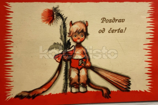 400 Kč GEN Pohlednice ČERTI, GEN140879