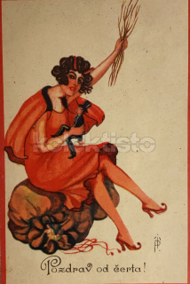 650 Kč GEN Pohlednice ČERTI, GEN140899
