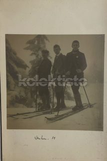 300 Kč GEN Pohlednice LYŽOVÁNÍ, GEN141245