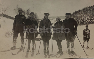 350 Kč GEN Pohlednice LYŽOVÁNÍ, GEN141261